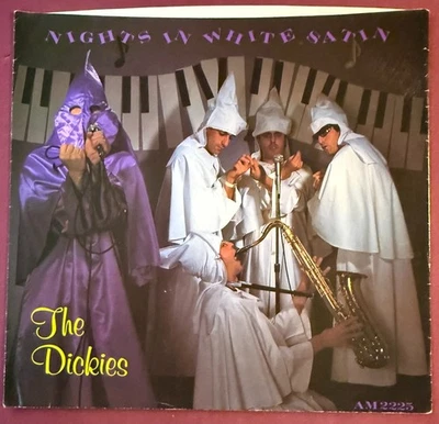 THE DICKIES - Night in White Satin b/w Manny Moe & Jack Single *RARE* Pic Sleeve - Image 1 of 4