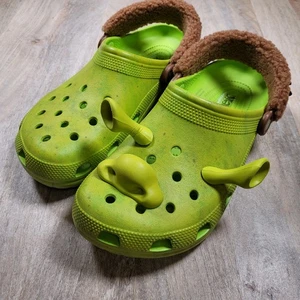 Crocs x DreamWorks Shrek Classic Clogs Grün Herren 9 Damen 11 - Bild 1 von 11