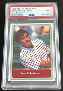 1985 PSA 9 SEVE BALLESTEROS DONRUSS MILLER PRESS ROOKIE PSA 9 ONLY 2 HIGHER - Picture 1 of 5