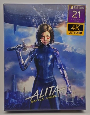 Filmarena / Black Barons - Alita: Battle Angel - Fullslip XL - WEA Steelbook 4K - Image 1 of 4