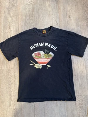Human Made Ramen T Shirt Men’s Large Black Made In Japan Nigo Pharrell - Image 1 of 4