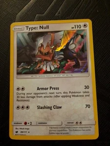 89/111 Type Null Rare Holo: Pokemon Trading Card Crimson Invasion - Picture 1 of 1