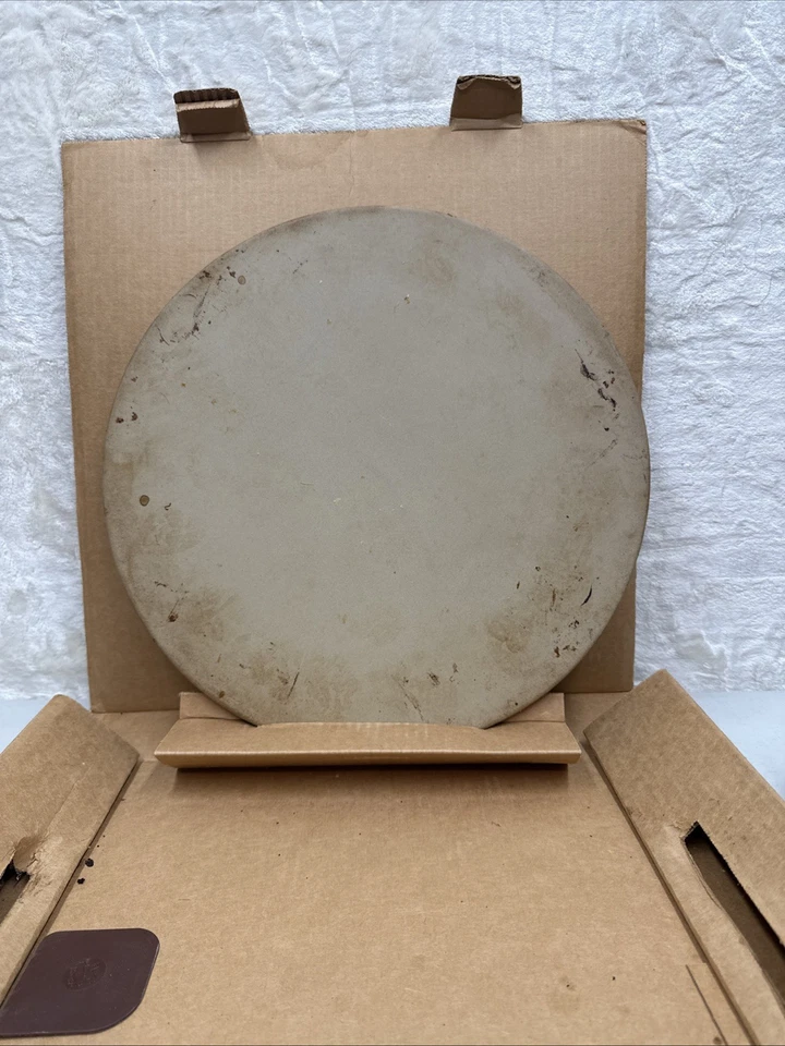 The Pampered Chef 15" Round Baking Stone -in Box- Gently Used - Image 1 of 4