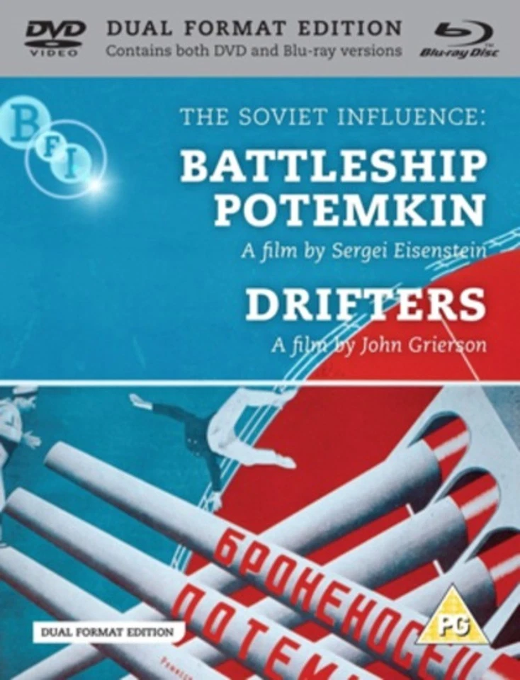 The Soviet Influence: Battleship Potemkin + Drifters (DVD  (Blu-ray) (UK IMPORT) - Image 1 of 1