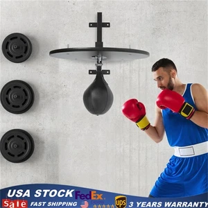 Wall-Mounted Adjustable Speed Bag Platform Kit Swivel Punching Fitness Training - Picture 1 of 14