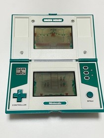 Nintendo Game & Watch GREEN HOUSE GH-54 Multi Screen Tested Working Japan