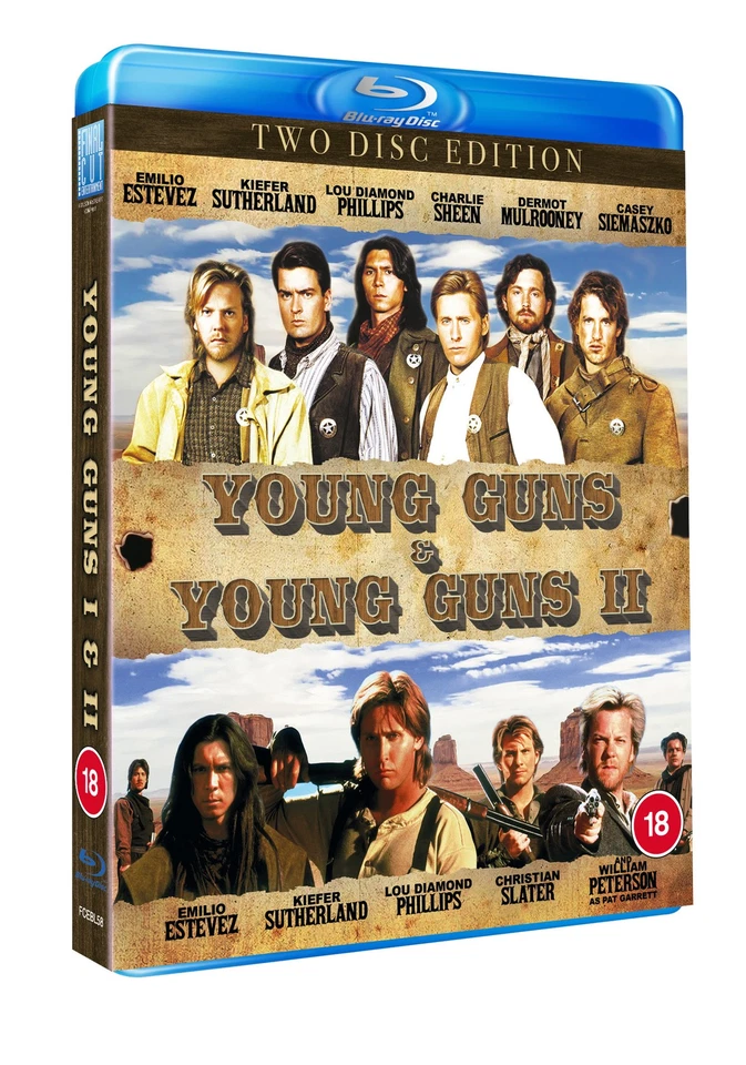 Young Guns/Young Guns II [18] Blu-ray - Image 1 of 1
