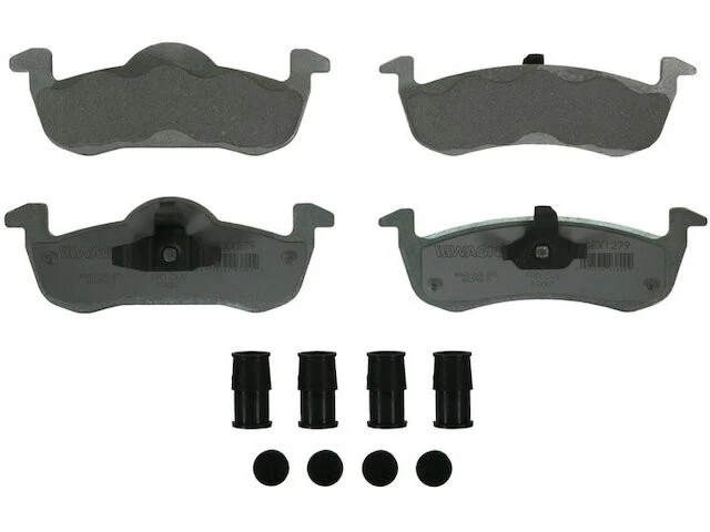 Rear Brake Pad Set For 2007-2017 Lincoln Navigator 2008 2009 2010 2011 QX447SX - Image 1 of 1