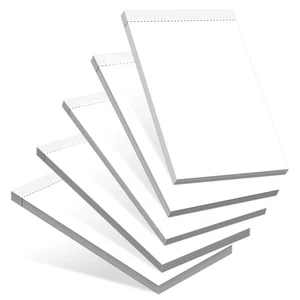 6 Pack Note Pads 4x6 Inch Blank Scratch Pads 50 Sheets Per Memo Pad Writing Pad - Picture 1 of 8