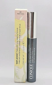 Máscara de pestañas Clinique LASH POWER en 01 BLACK ONYX tamaño completo 0,21 oz/6 ml NUEVA EN CAJA - Imagen 1 de 6