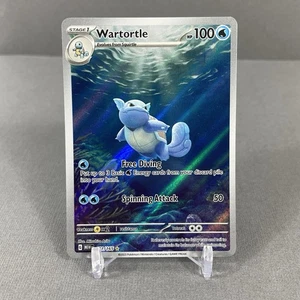 Pokémon TCG Wartortle 171/165 Scarlet & Violet Illustration Rare NM Condition - Picture 1 of 2