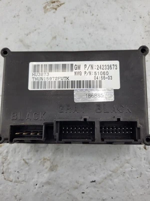 Chevrolet Trailblazer GMC Envoy 2006 2009 módulo de control de caja de transferencia 24233673 Foto 1 de 4