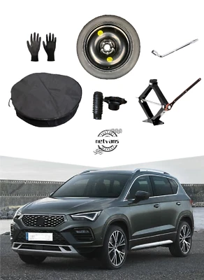 Ersatzrad Notrad 17" SEAT ATECA mit Wagenheber, Tasche und Befestigungsschraube - Bild 1 von 4