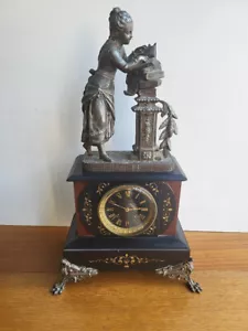 Orologio Pendolo Napoleon III IN Regolato E Marmo N° 29 - Foto 1 di 15