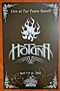 2022 Hot Tuna The Band Jorma & Jack Signed Ohio Concert Poster - Imagen 1 de 2