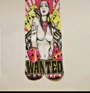 NEUHEIT 3D WANTED GAMBLER LUCKY LADY 3D-DRUCK SOCKEN KAUFEN SIE 2 ERHALTEN SIE 1 GRATIS - Bild 1 von 1