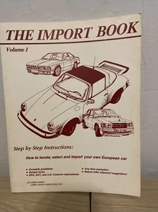 Das Importbuch Vol. 1 1984 / Larry Smith Automotive Cars - Bild 1 von 2