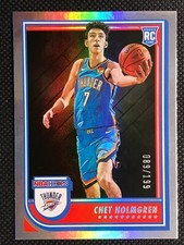2022-23 Panini Hoops Chet Holmgren NBA Rookie Silver RC /199 OKC Thunder