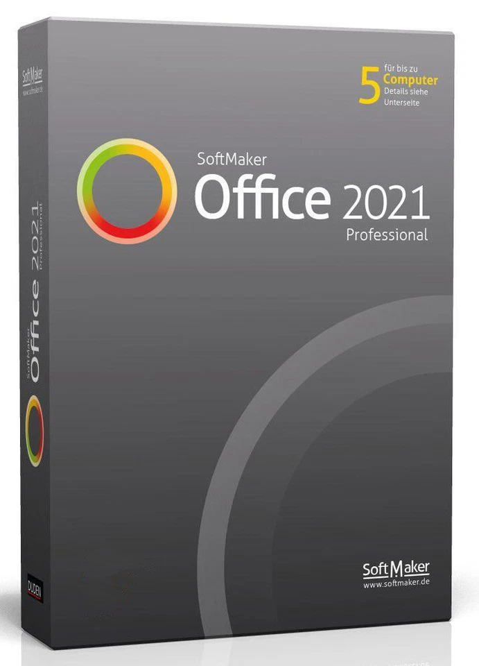 SoftMaker Office 2021 Professional für Windows und MAC - 5 Benutzer - ESD - Bild 1 von 4