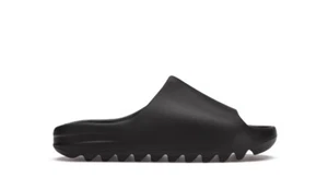 Brand New - Adidas Yeezy Slides "Onyx" (Size 8-12) Ships Out Same Day, READ DESC - Picture 1 of 6