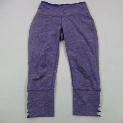 PrAna Leggings Mujer Pequeños Púrpura Yoga Entrenamiento Ligero Entrepierna 20" Informal Foto 1 de 4