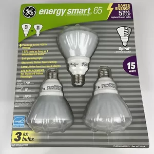 GE Energy Smart CFL Soft White Bulbs - Model #28909 - 16 Watts (3 Bulbs) - Picture 1 of 5