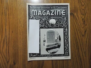 UDC Daughters of Confederacy Magazin 1993 April Generalleutnant John Pemberton Grab - Bild 1 von 3