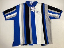 Mens Orlando Magic Antigua Sport Blue Cotton Polo Shirt Size XXL 2XL NEW