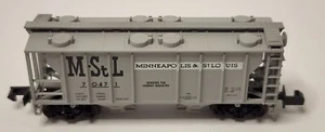 Atlas N Scale 2 Bay PS-2 Covered Hopper MSt&L #70471 - Picture 1 of 6