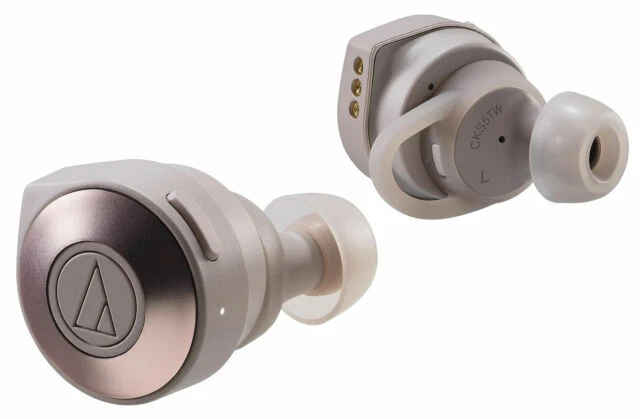 Audio-Technica ATH-CKS5TW In-Ear Only Headset - Khaki - Image 1 of 1