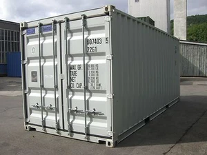 Seecontainer 20ft Mietcontainer Lagercontainer Materialcontainer Container Bau - Bild 1 von 1