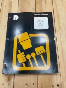 OM-TD-40-1 Operator's Manual Dresser Used MODEL TD-40 , 0M-TD-40-1 - Picture 1 of 6