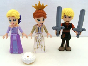 Lego Friends Frozen Minifigure Lot Of 3 Krisoff Anna & Elsa - Picture 1 of 8