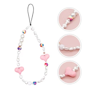 Anti-verlorenes Handy-Seil Fräulein Armband Mit Handyanhänger Perlenbesetzter - Zdjęcie 1 z 9