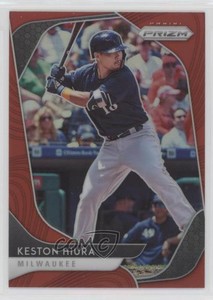 2020 Panini Prizm Red Prizm Keston Hiura #2