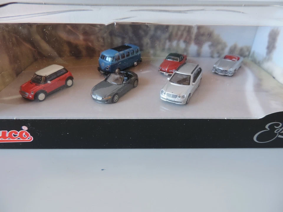 Schuco Limited Edition FS H0 1:87 set 6 automobili assortite in metallo (2) - Immagine 1 di 1