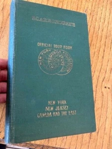 1918 SCARBOROUGH'S TOUR AUTOMOBILE BOOK NEW YORK JERSEY CANADA / Map - Picture 1 of 11