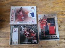 2010-11 Panini Threads Century Collection Materials Prime /50 Thaddeus Young #6