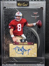 2023 Wild Card 7 Card Stud Football QB Cards All Autographed & Low #, You Pick!!
