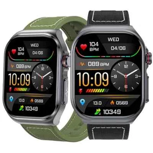 Montre Connectée Homme Femme Appel Bluetooth 2.04" AMOLED HD Smartwatch IP68 Éta - Imagen 1 de 7