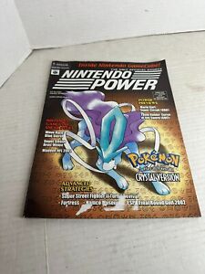 Nintendo Power Magazine Volume 147 August 2001with Poster Pokemon Crystal