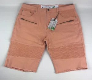 NEU Lifted Research Group LRG On True Straight Herren 40 Jeansshorts orange neu mit Etikett YY - Bild 1 von 8