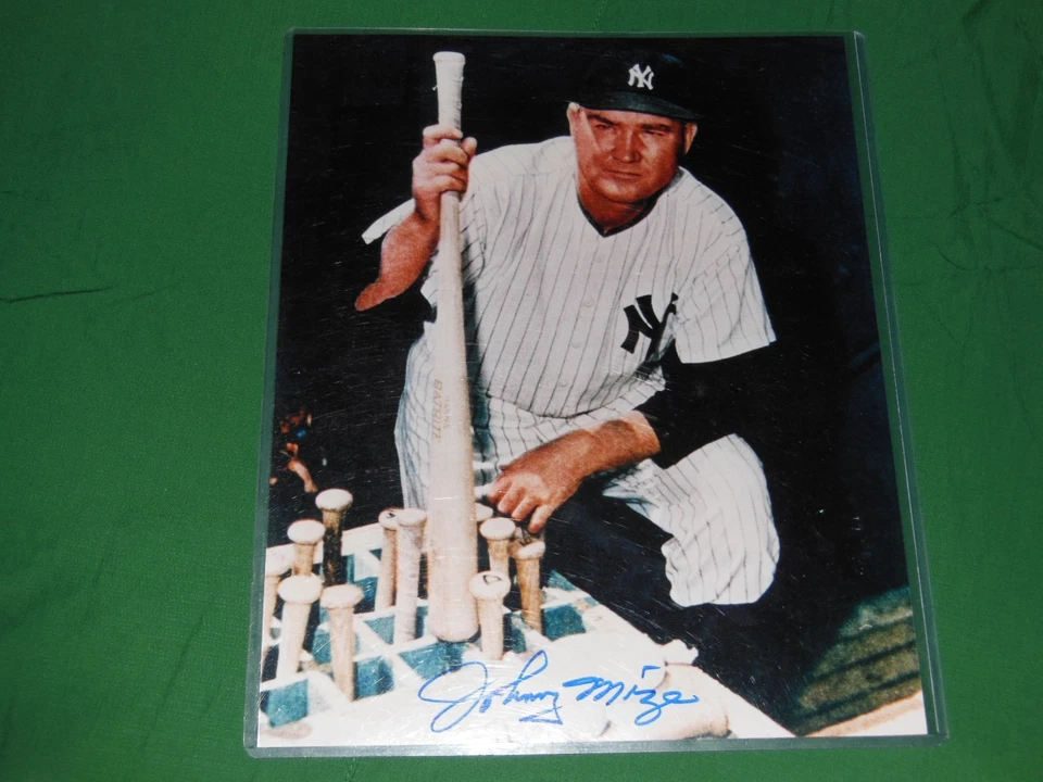  New York Yankees Johnny Mize Autographed 8x10 Photo - Image 1 of 1