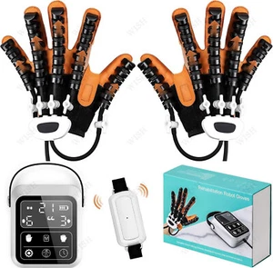 Hand Rehabilitation Roboterhandschuh für Schlaganfall und Hemiplegie Handtrainin - Bild 1 von 16