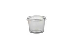 Dressingbecher Saucenbecher Einweg 100 Stk. Dipbecher 100ml + Deckel transparent - Bild 1 von 1