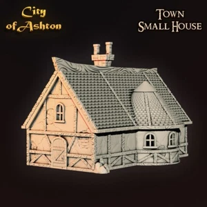 Town Small House/Mordheim/Lord of the Rings/Dungeons and Dragons/Master Forge - Bild 1 von 3