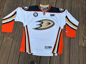 Anaheim Ducks Reebok Adult XL jersey with Eminem and Bad Boy Entertainment patch - Picture 1 of 3