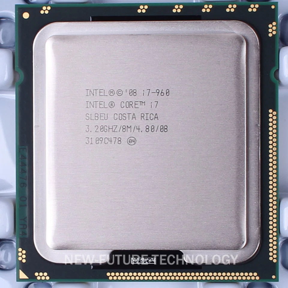 Intel Core i7-960 SLBEU CPU Processor 4.8 GT/s/3.2 GHz LGA 1366/Socket B 130W - Image 1 of 1