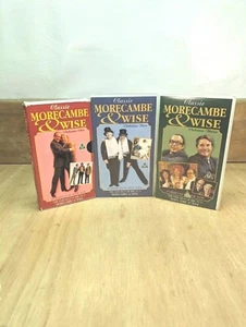 MORECAMBE AND WISE - Vol.1 - 3 VHS Video Bundle - Classic Comedy TV Series - Imagen 1 de 10