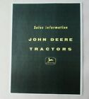 John Deere 8010 diesel tractor sales information brochure - RE-PRINT